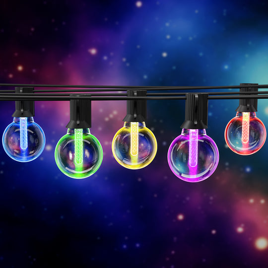 Smart Festoon Lights Outdoor Waterproof Rgb Led String