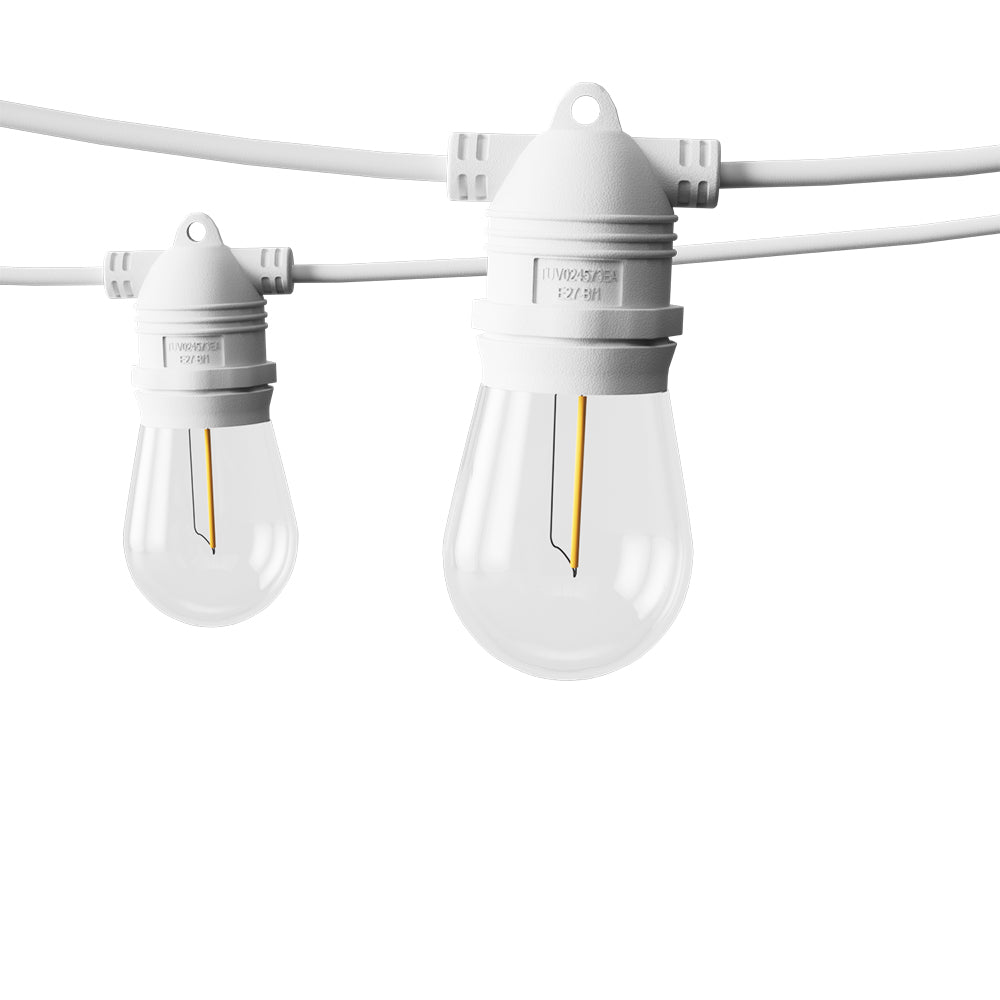 Outdoor Decorations & Lights - Festive Radiance Festoon Lights for Outdoor Christmas Wedding Party