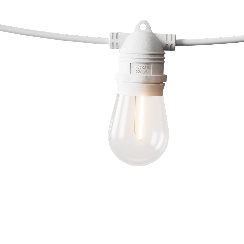 Festive Radiance Festoon Lights for Outdoor Christmas Wedding Party, Outdoor Decorations & Lights