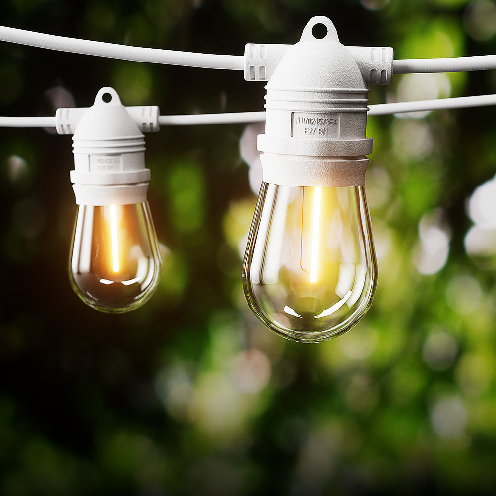 Festive Radiance Festoon Lights for Outdoor Christmas