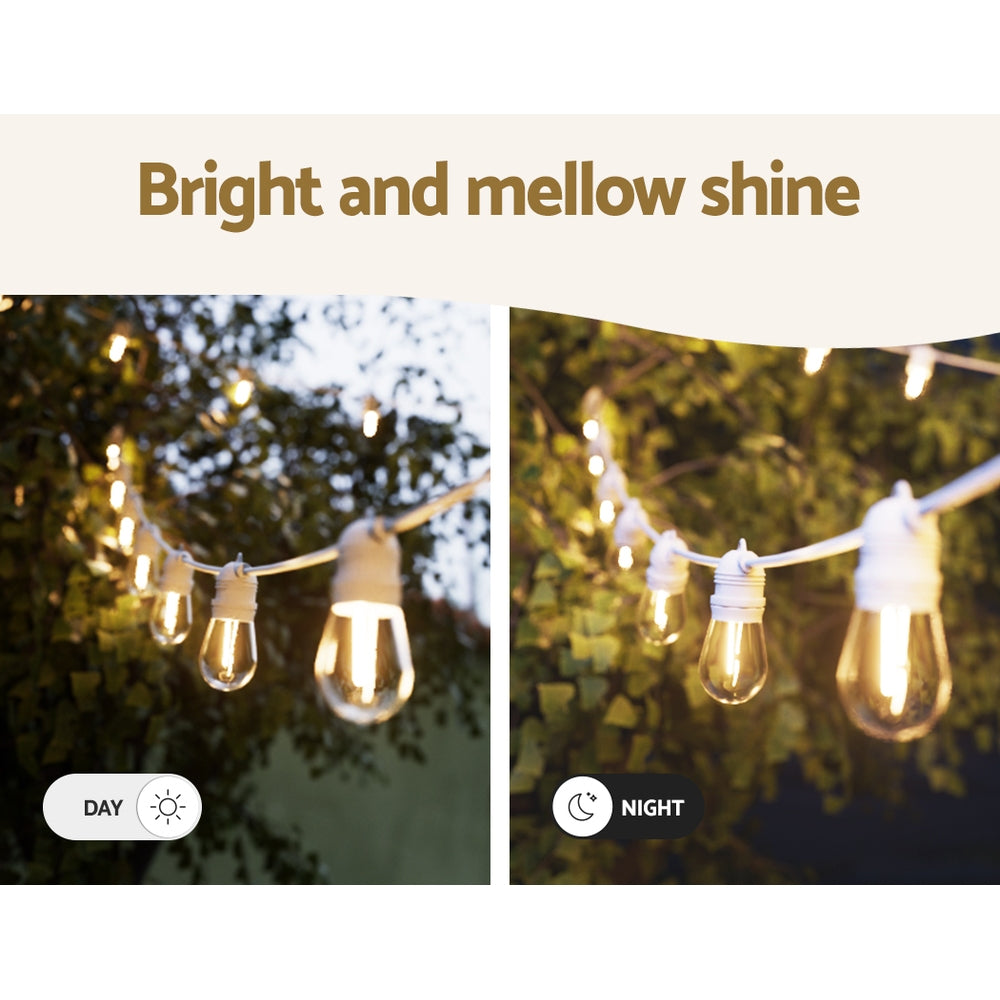 Festive Radiance Festoon Lights for Outdoor Christmas Wedding Party, Outdoor Decorations & Lights - photo 7