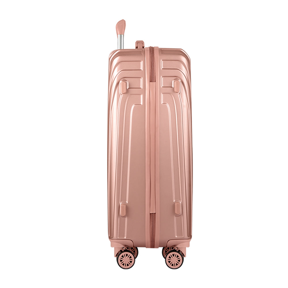 Pink 3pc Hardcase Luggage Set