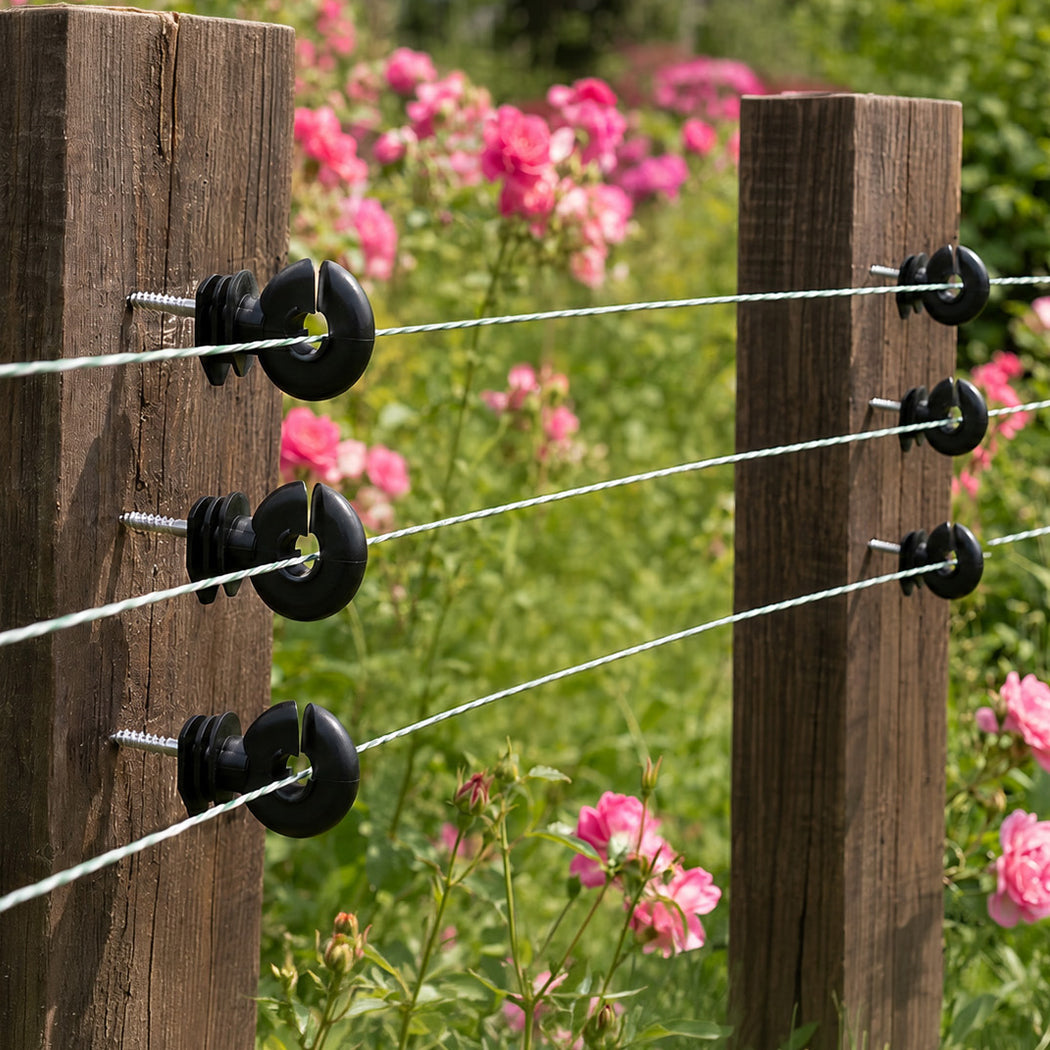 Electric Fence Ring Insulators 120pc | Simpledeals