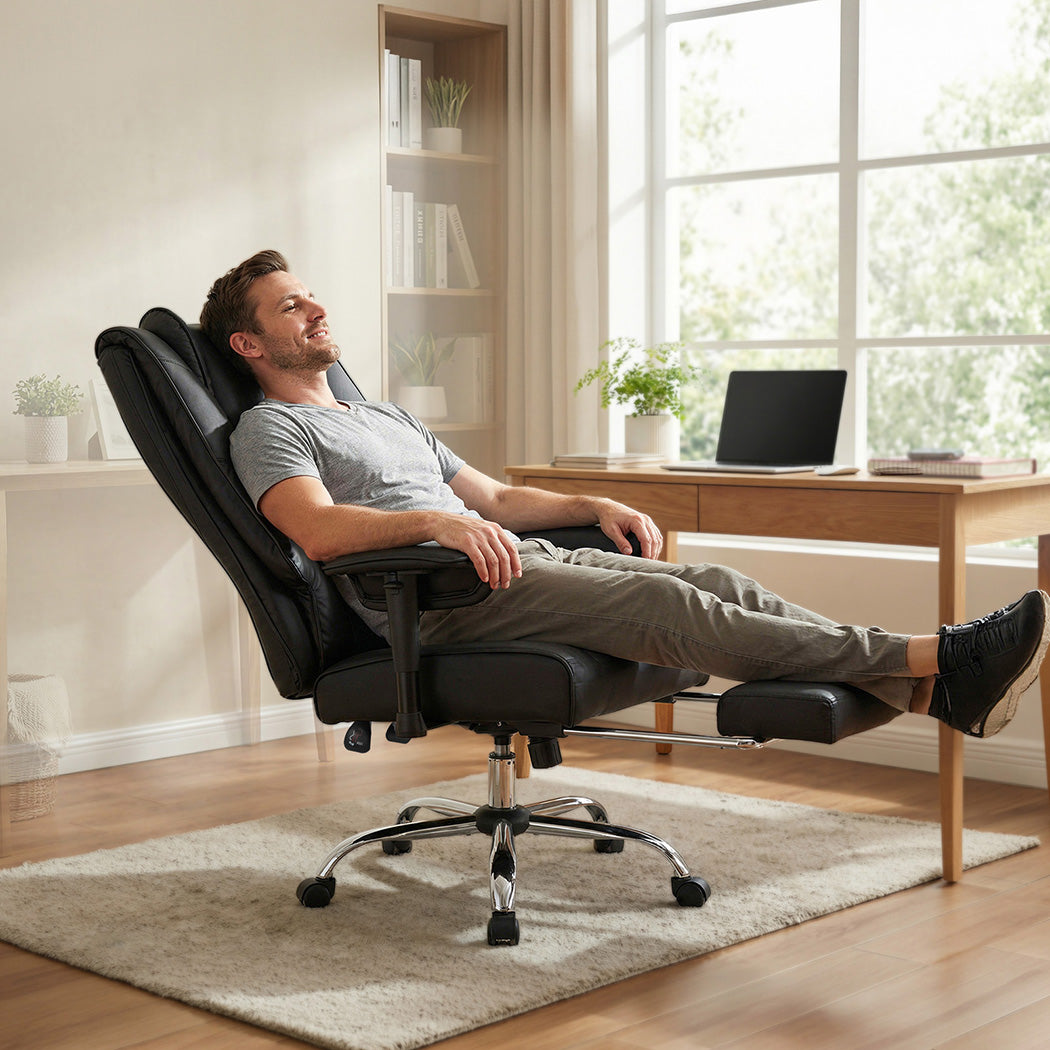 Heavy Duty Office Chair High Back 65.5x65.5x127cm