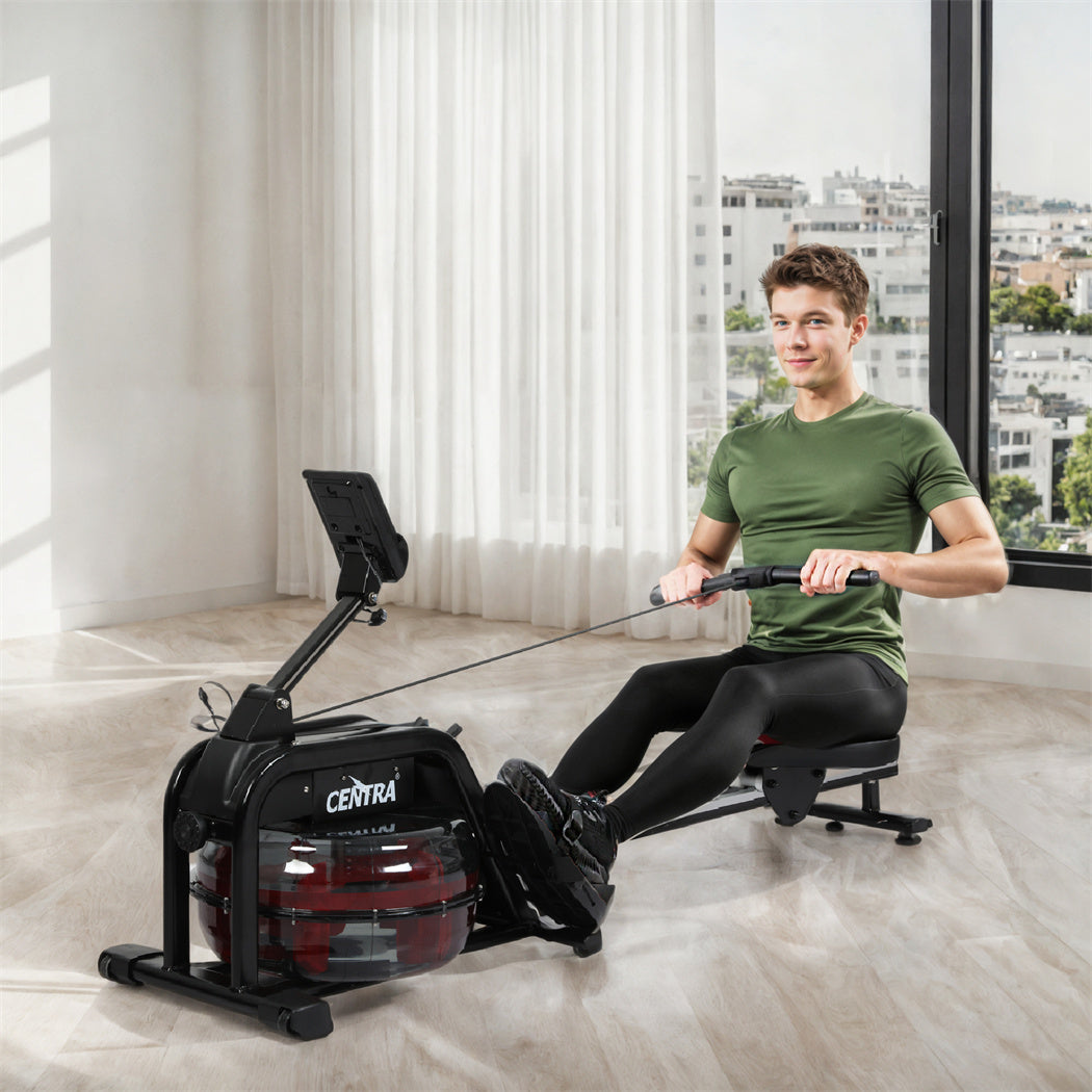 Water Rowing Machine Home Gym 170x52x75cm