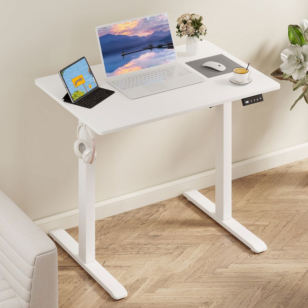 Electric Standing Desk Adjustable Height 80x60x72cm