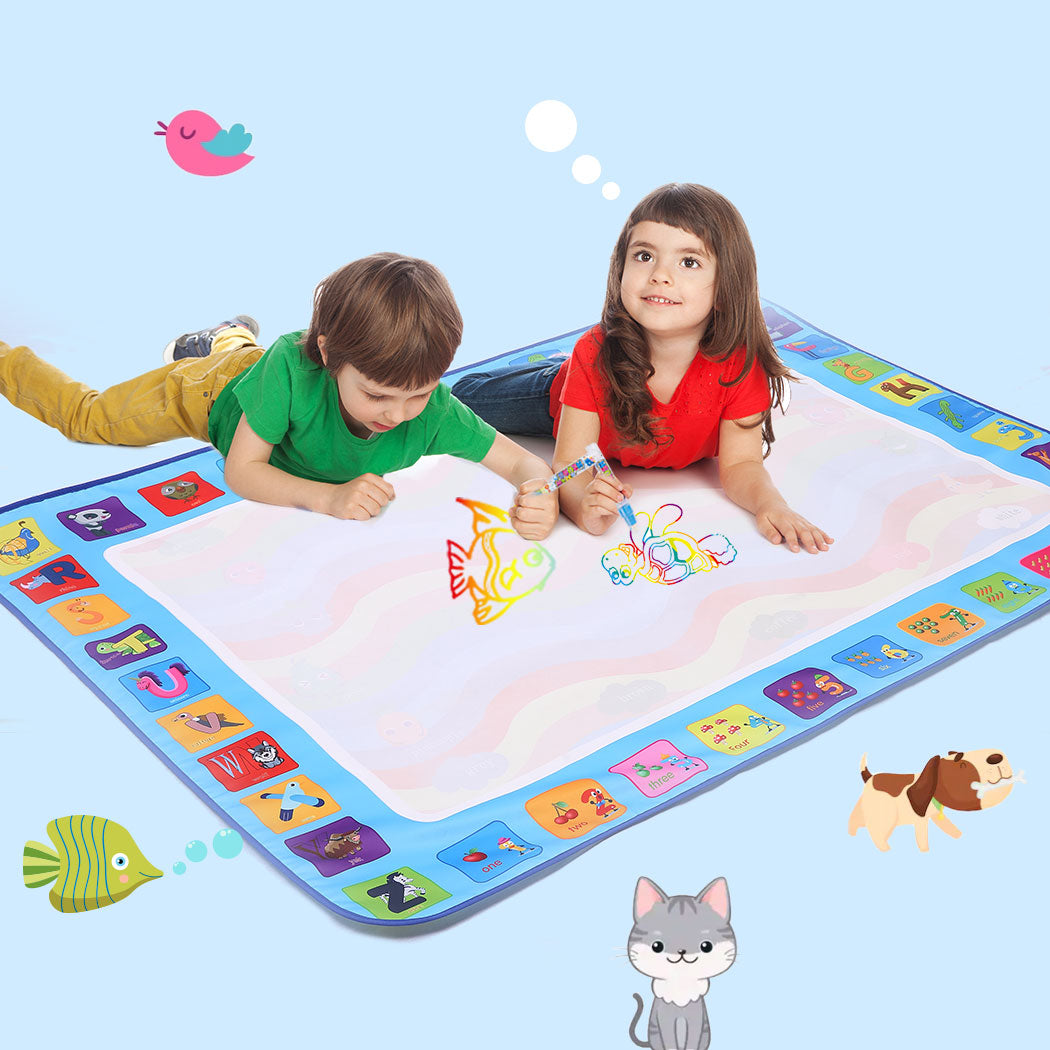 Kids Drawing Mat Aqua Doodle Board Water with Educational Toy