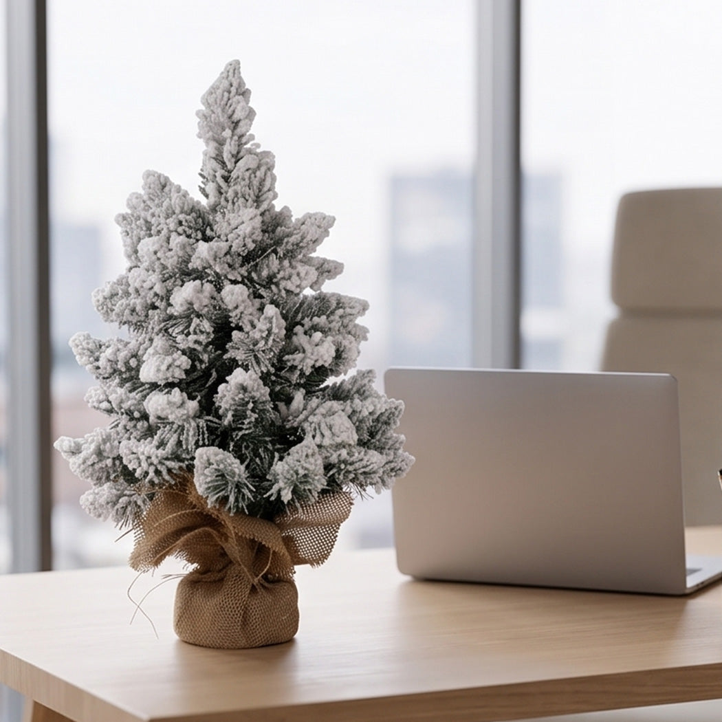 Mini Christmas Tree LED Lights 10.5x10.5x49cm