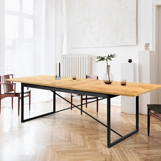 Premium Dining Table Extendable Rectangle Kitchen  Multipurpose Use