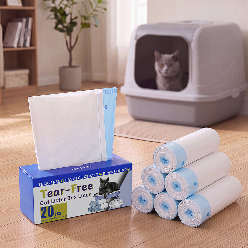 Cat Litter Bags Drawstring 64x40cm