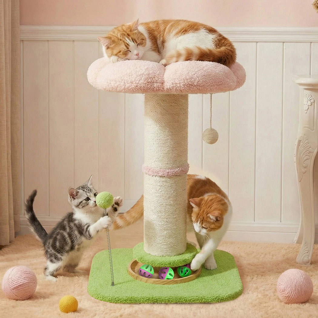 Cat Scratching Post Flower Tower 40x34.5x61.5cm
