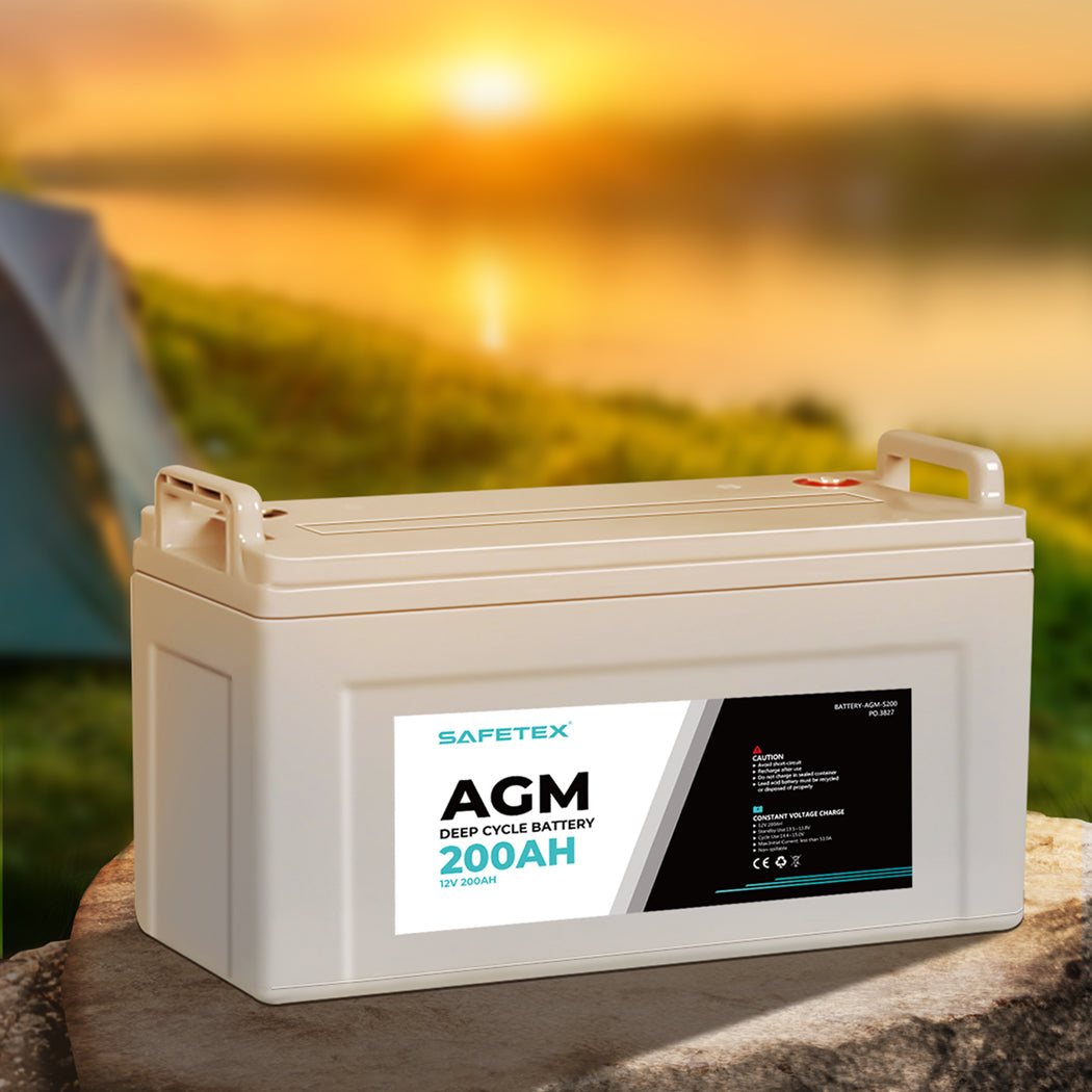 12V 200Ah AGM Deep Cycle Lead