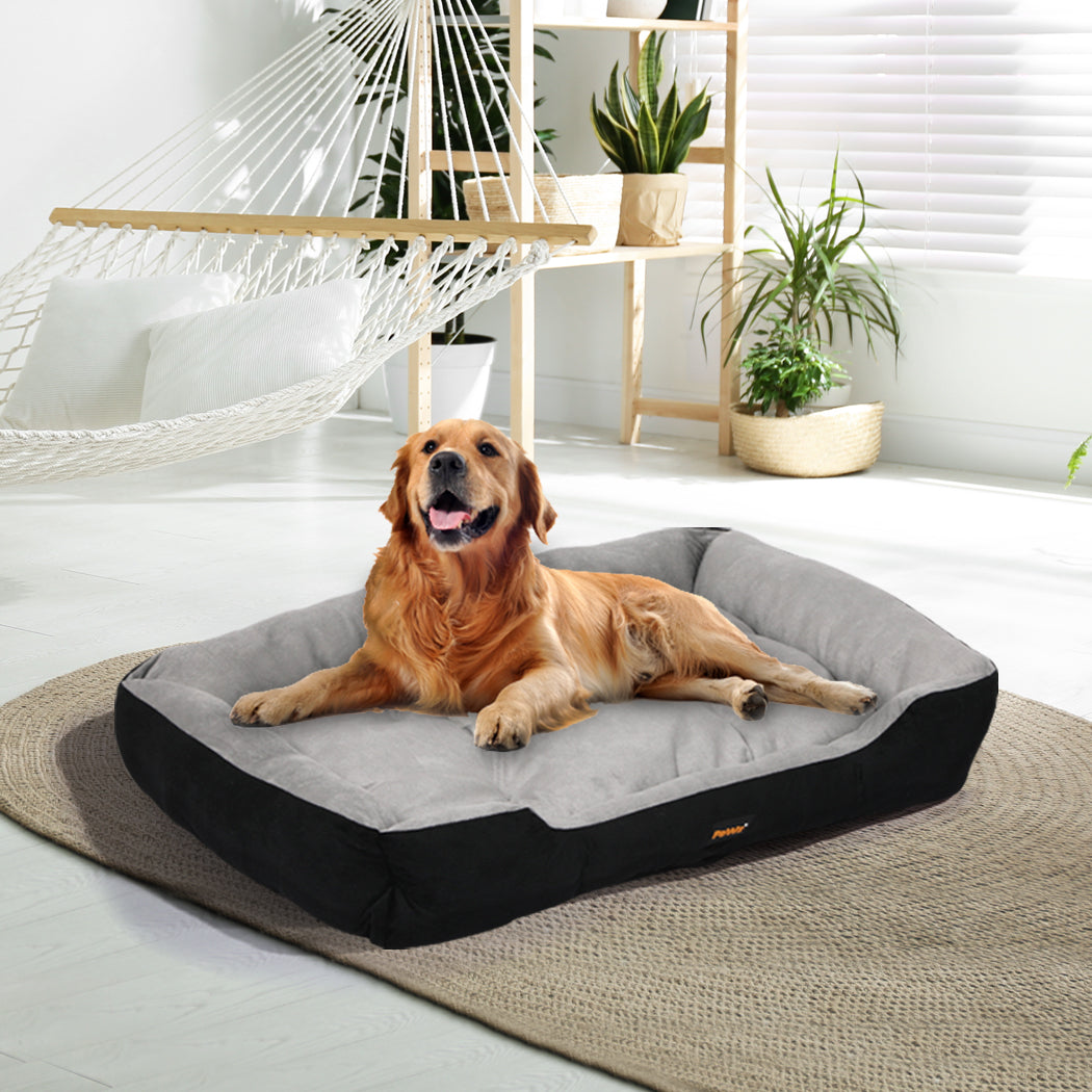 Pet Bed Dog Beds Bedding Mattress XL Black X-Large