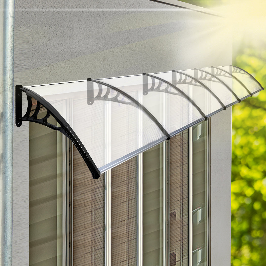 Outdoor Awning Transparent 1x6M 1x6cm