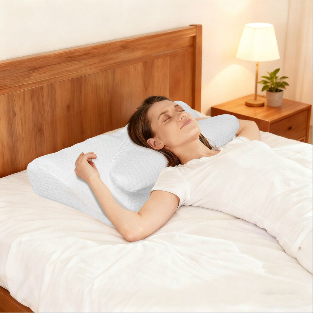 Cervical Pillow Memory Foam Ergonomic 60x37x13cm