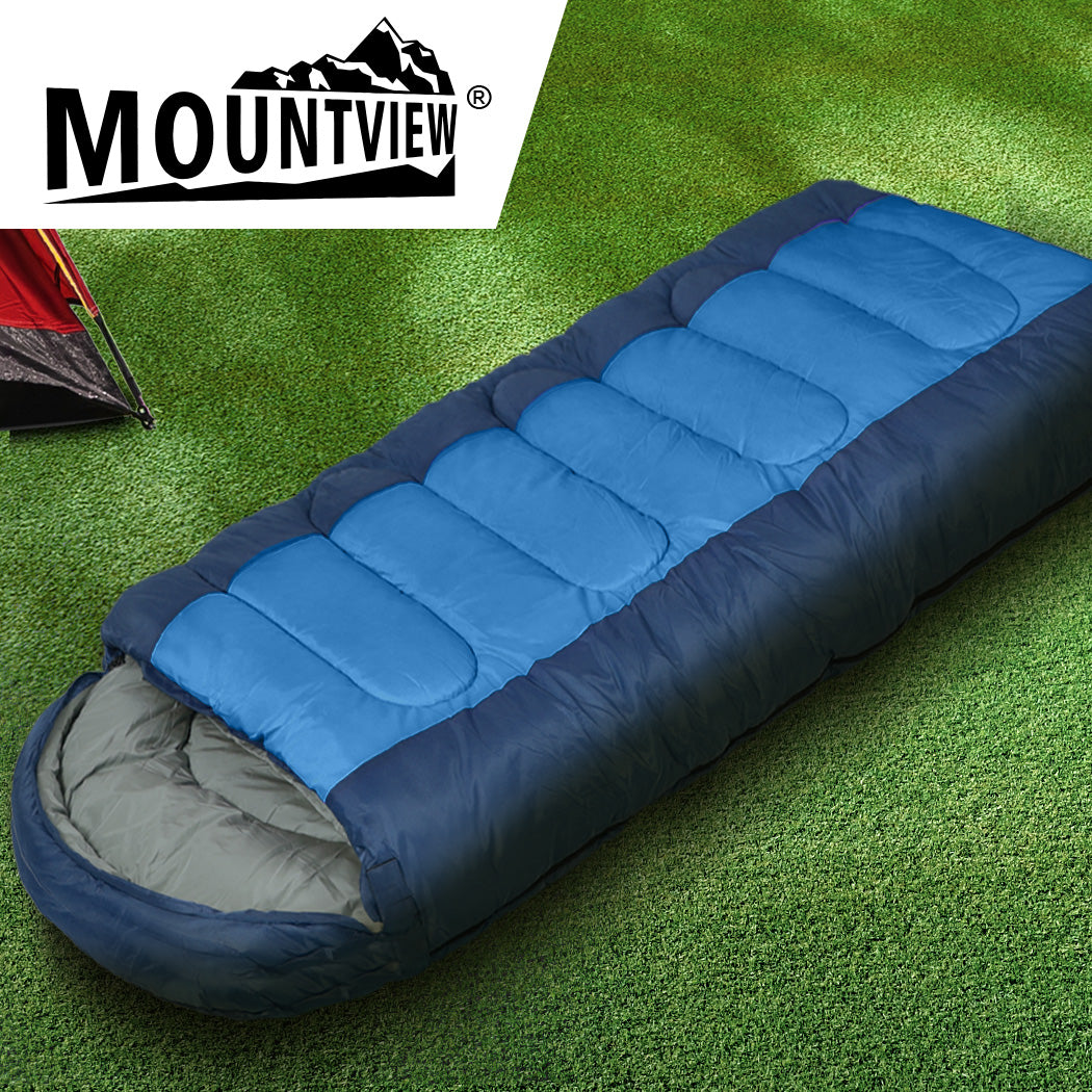 Sleeping Bag Outdoor Camping Blue