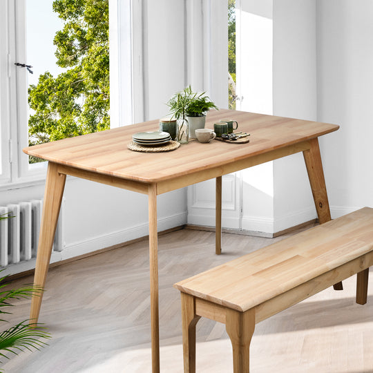 Dining Sets 1XTable+1XBench Chair with Versatile Furniture Table Bench