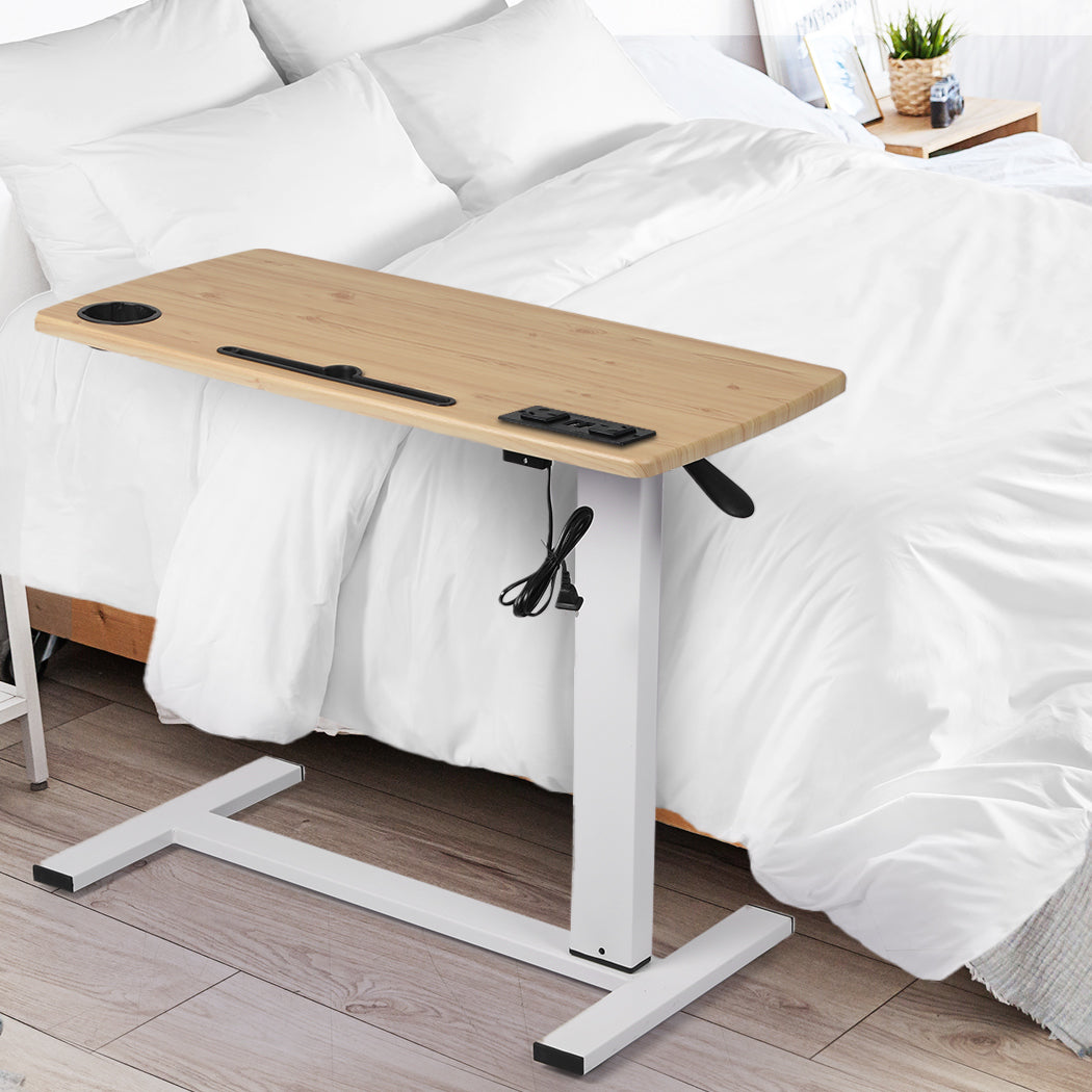 Premium Standing Desk Height Adjustable Oak  Durable Frame Classic with id4