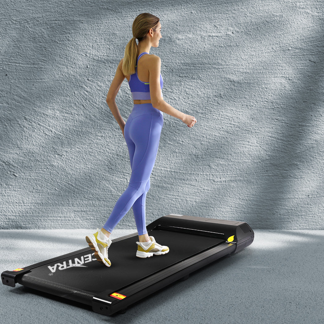 Folding Electric Treadmill Walking Pad Home Office Gym Fitness Remote Control