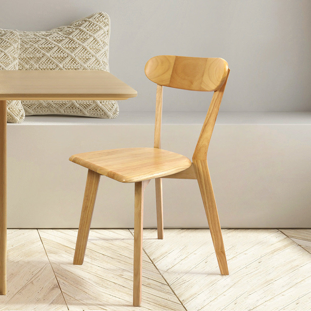 Versatile 8x Dining Chairs Wooden Kitchen Chair  Durable Frame