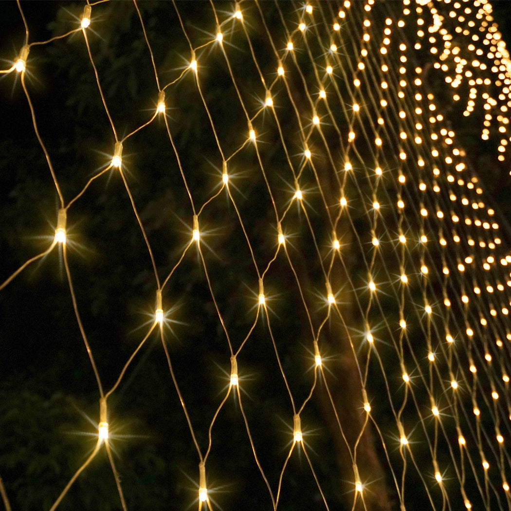 300LED Christmas Net Lights Mesh with String Fairy Light Party
