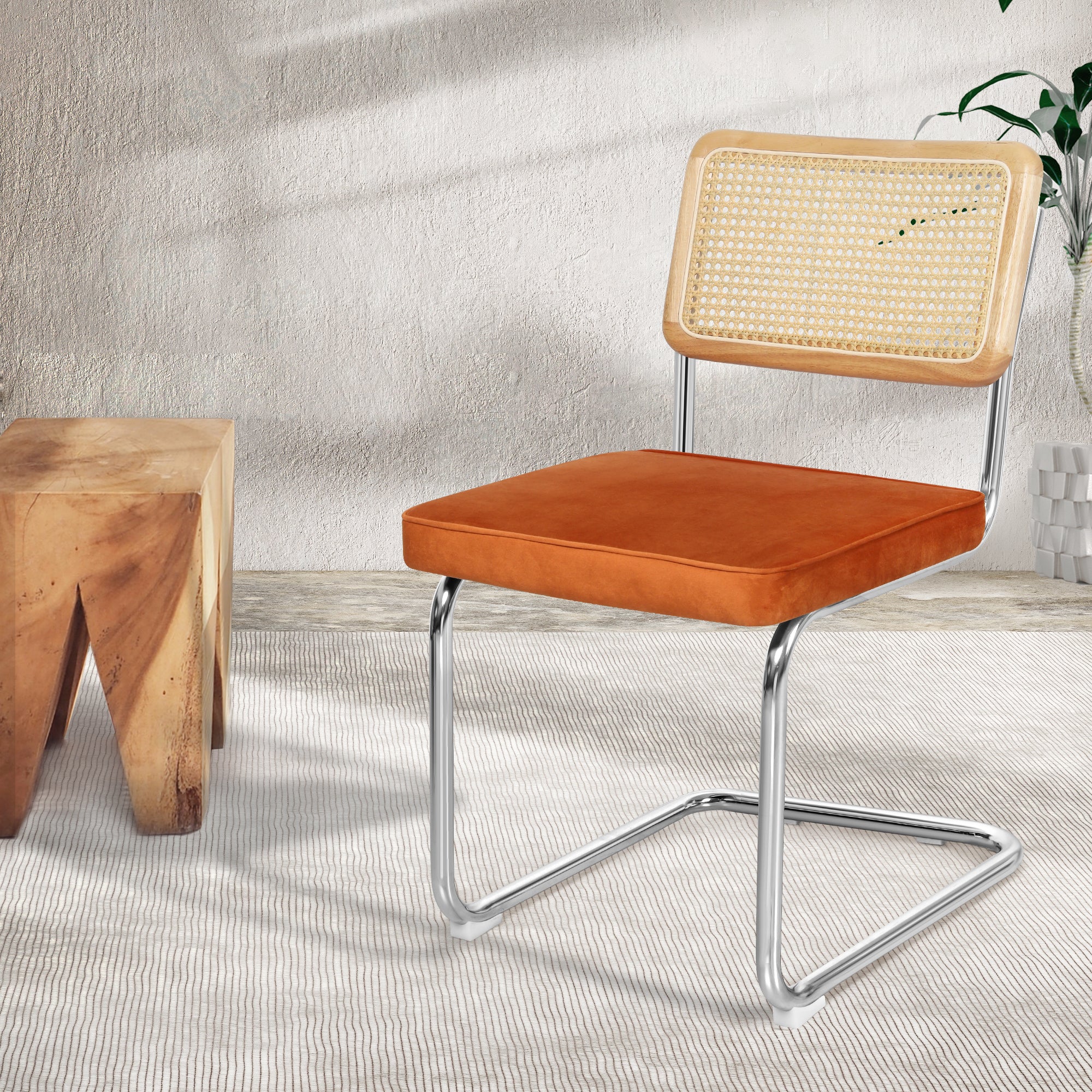 Luxury 8xRattan Chair Dining Chairs  Sleek Modern Look Classic