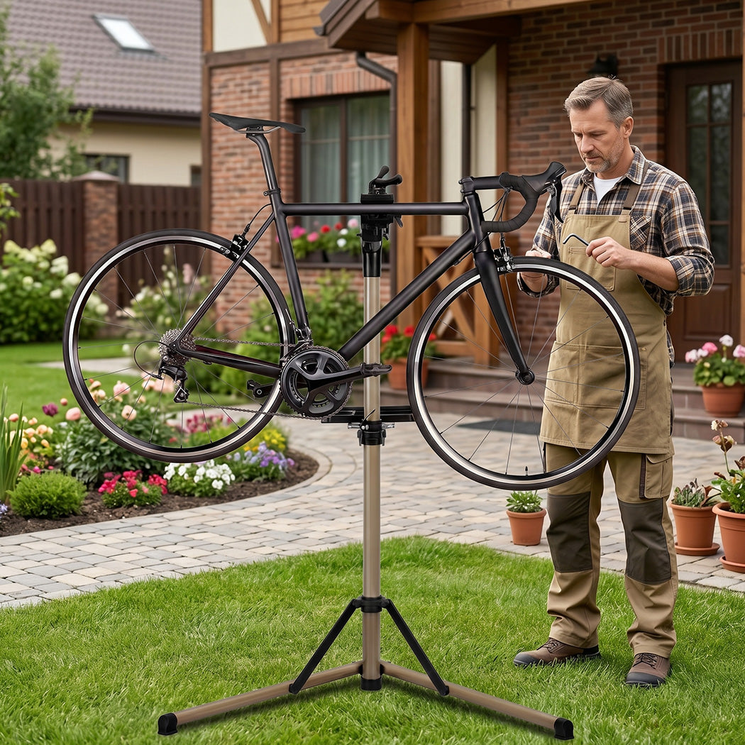 Bike Repair Stand Foldable Adjustable Aluminium | Simpledeal