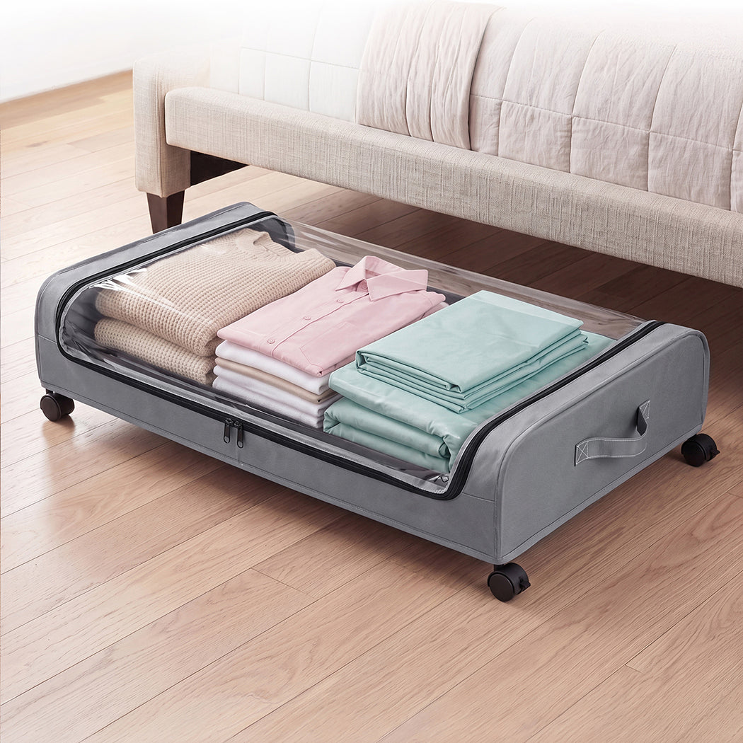 Under Bed Storage Containers Rolling 2-Pack | Simpledeals