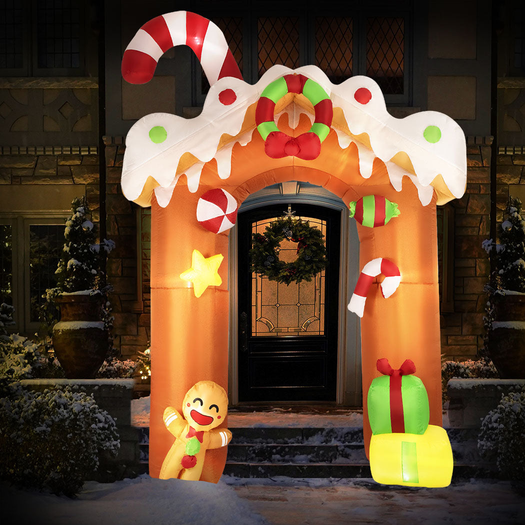 Christmas Inflatable - Lighted with Xmas Led Lights