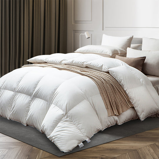 500GSM All Season Goose Down Double, Feather Filling Duvet Size