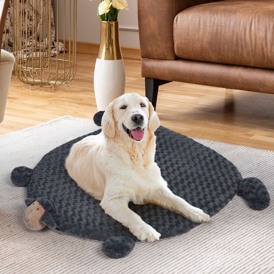 Pet Bed Cat Calming Beds Dog Squeaky L Charcoal Large