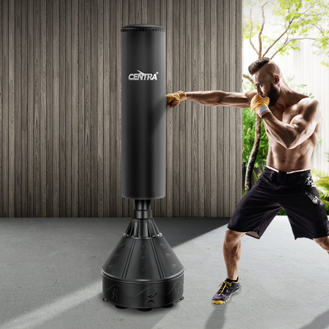High-density PU leather Boxing Punching Bag Dummy UFC Kick Training 170cm