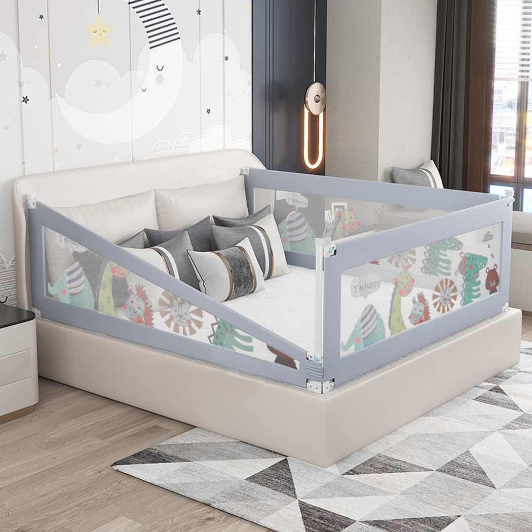 Kids Baby Safety Bed Rail Adjustable Folding Child Toddler Protect