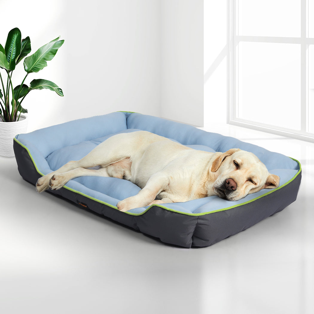 Pet Cooling Bed Sofa Mat Bolster Insect Prevention Summer M