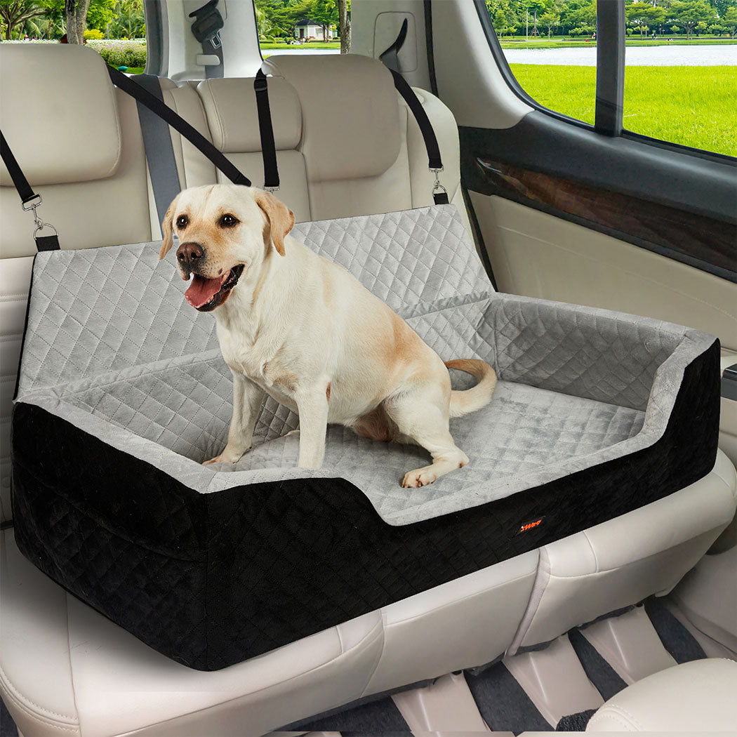 Dog Car Booster Seat Velvet 110x51x25cm