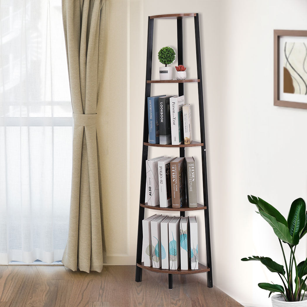 Contemporary 5 Tier Corner Shelf Industrial  Soft Cushion Classic with id4 - photo 8
