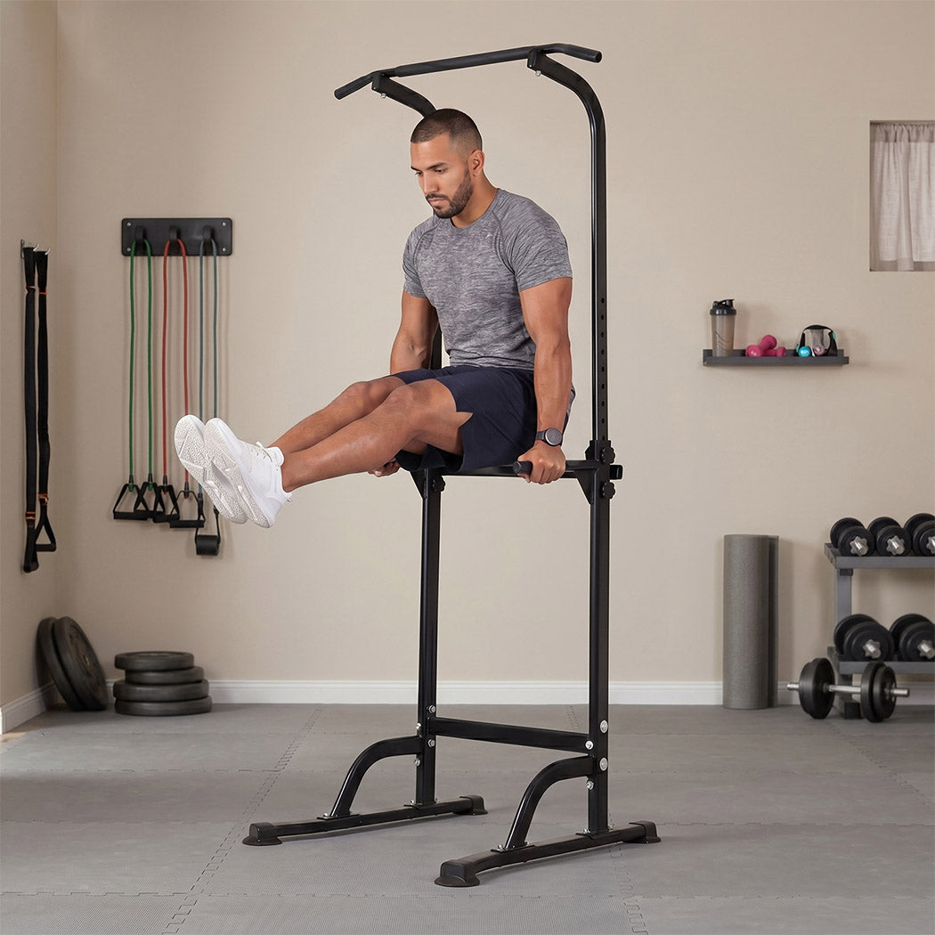 Power Tower Pull Up Dip Station 150kg | Simpledeals