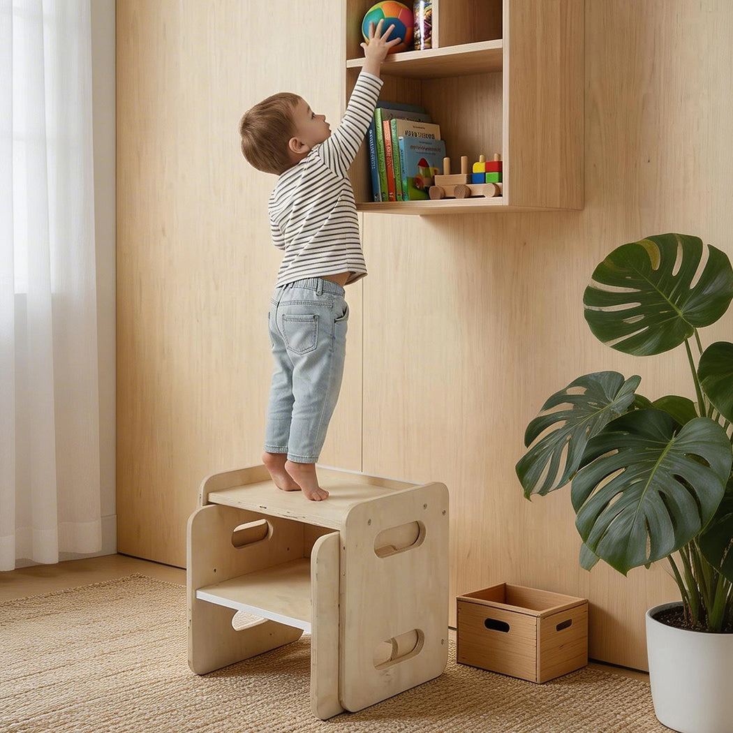 Kids Table And Chair Set Adjustable 33.5x33x33cm