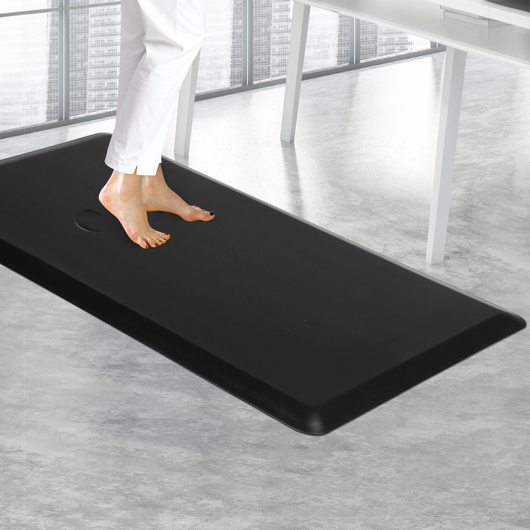 Anti Fatigue Mat Standing Desk Black Large, Rug Kitchen Home Office