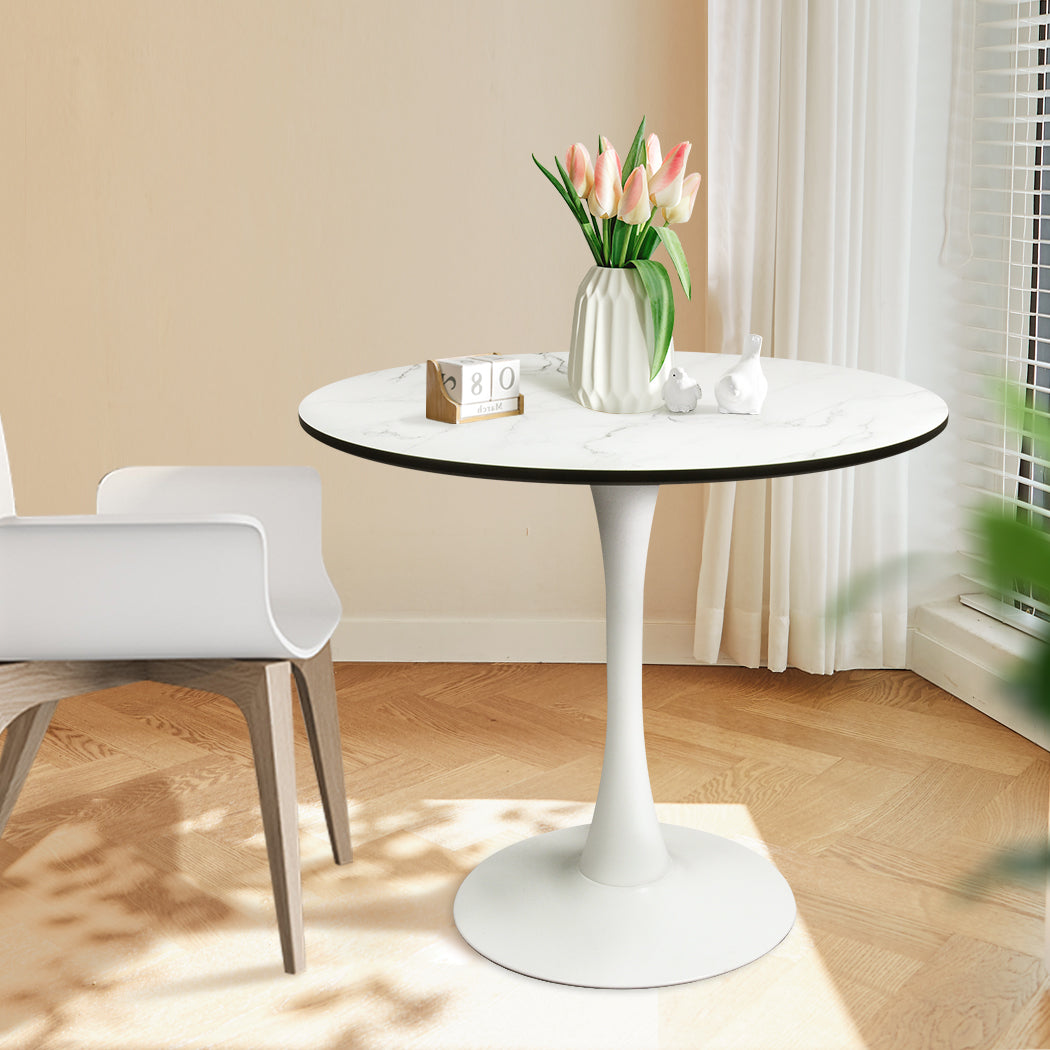 Dining Table Kitchen 4 Person White
