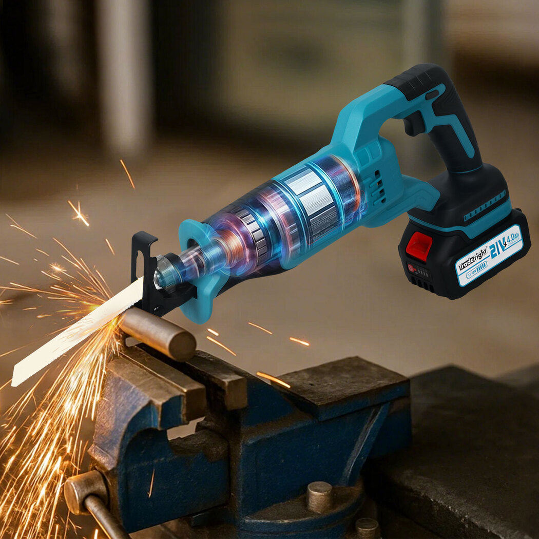 Cordless Reciprocating Saw Kit 21V 2x4.0cm