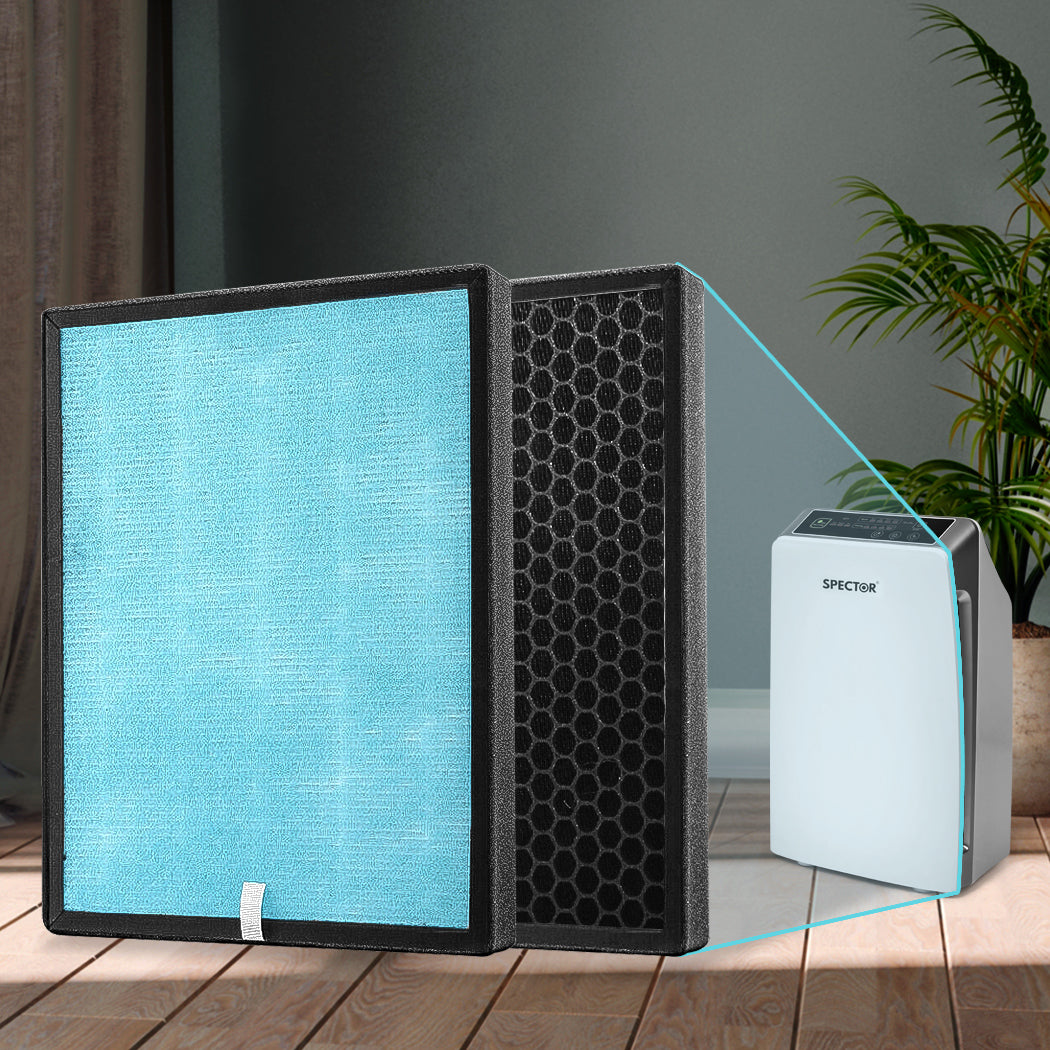 Spector Air Purifier Replacement Filter HEPA Filters Carbon 5 Layer with SC2 id - photo 8