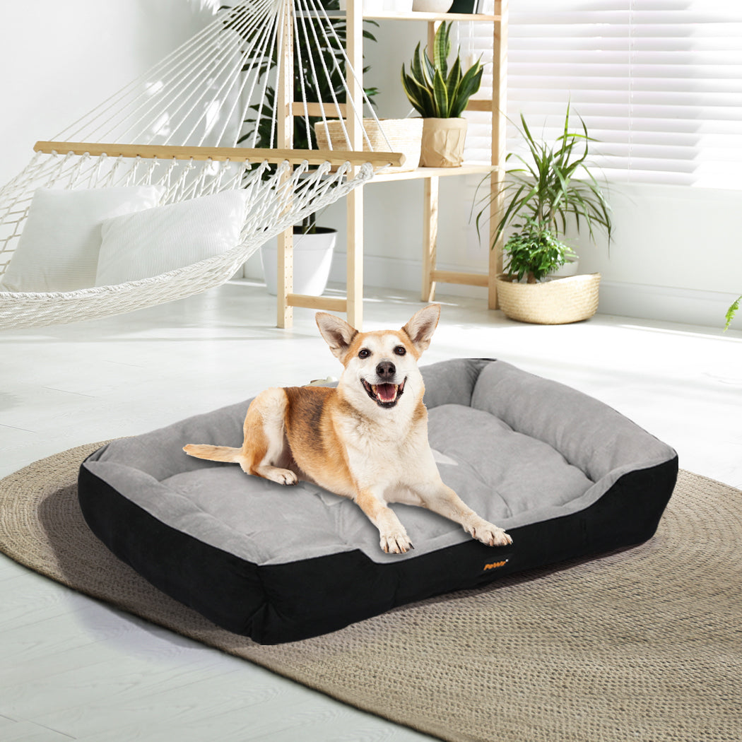 Pet Bed Dog Beds Bedding Mattress L Black Large