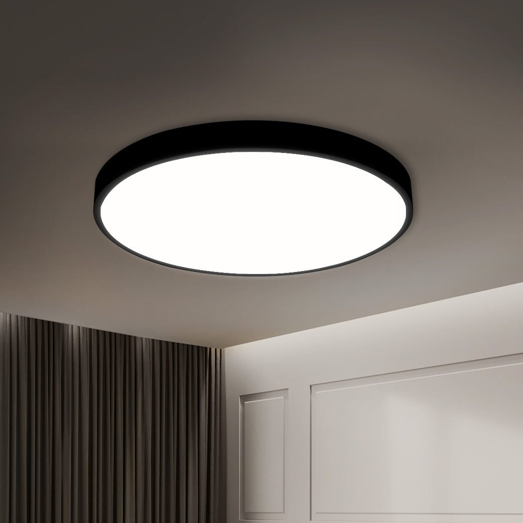 3-Colour Ultra-Thin 5CM LED Ceiling 36W- Black