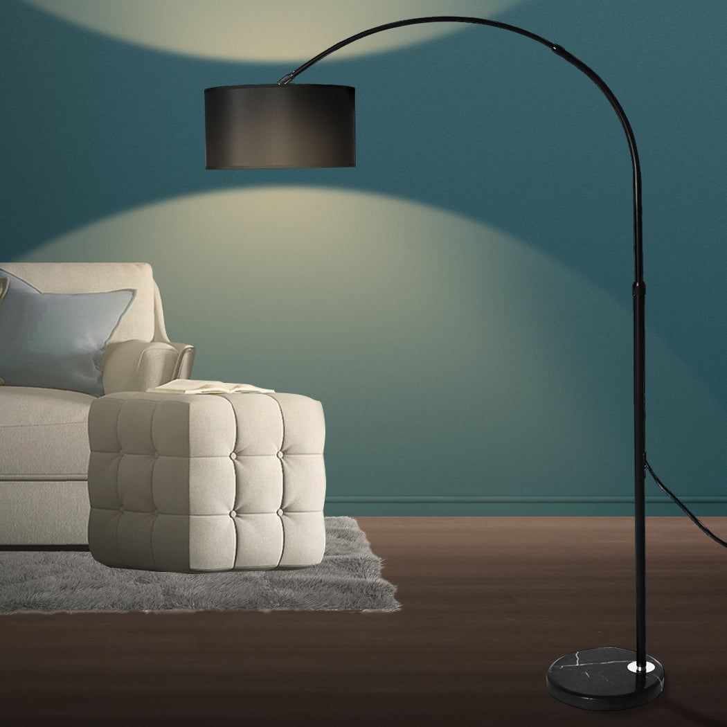 Modern LED Floor Lamp Reading Black