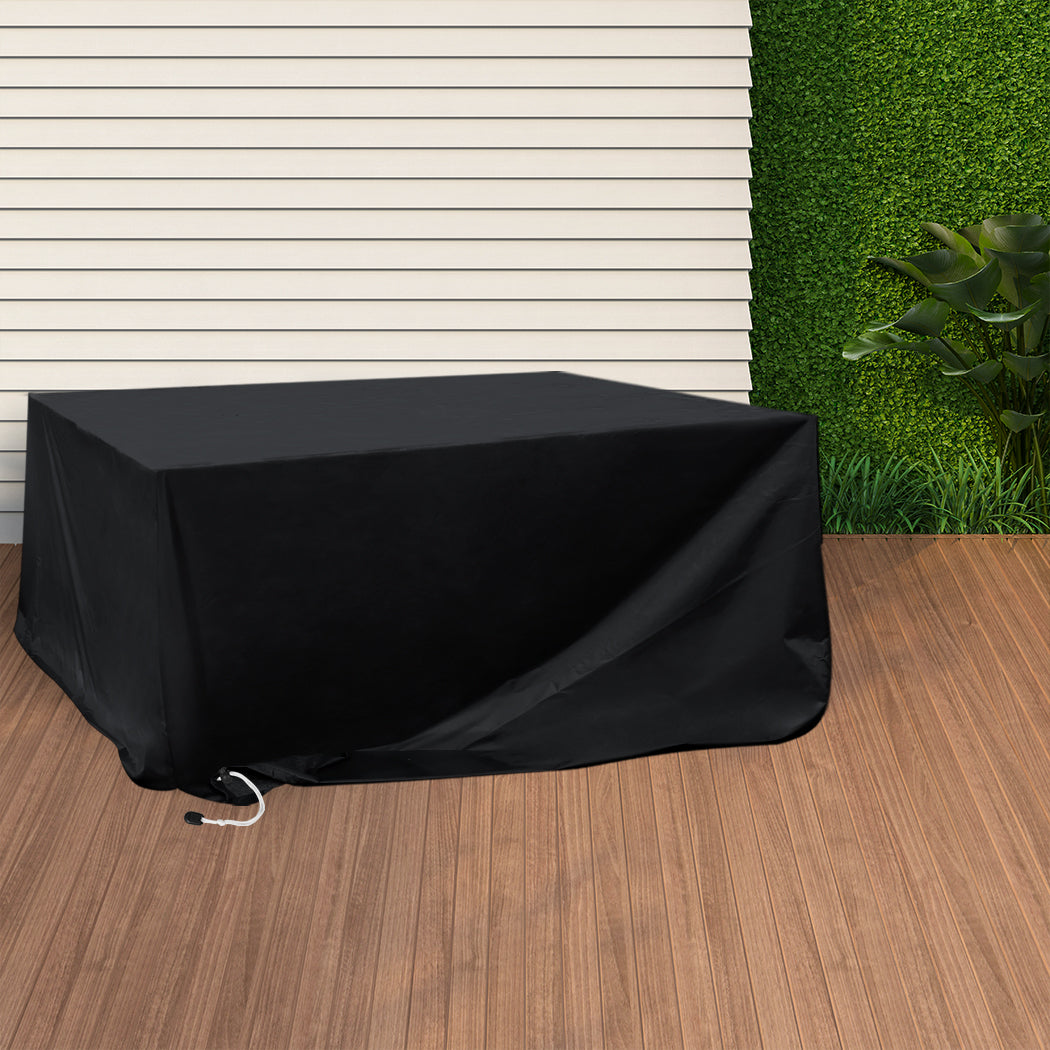 Luxury Outdoor Furniture Cover Garden Black 45cm Extension  Durable, id2&3