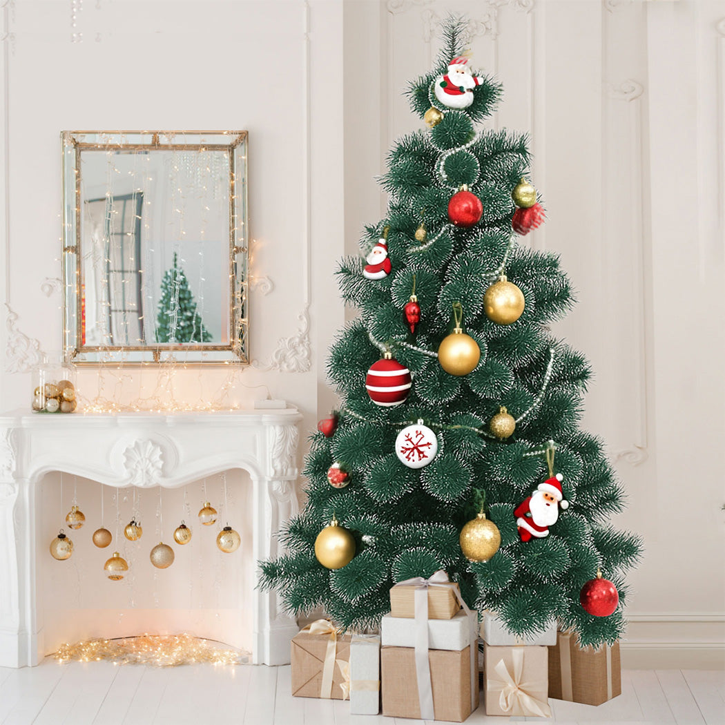 Elegant 1.8M 250 Tips Christmas Tree Full Pine Needle  Soft Cushion with id4