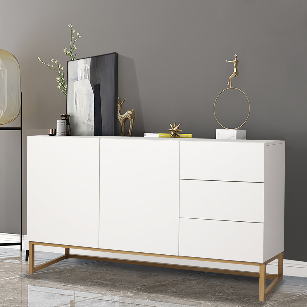 Buffet Sideboard Storage Cabinet White