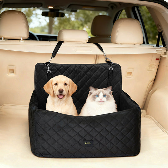 Dog Car Seat Booster Black