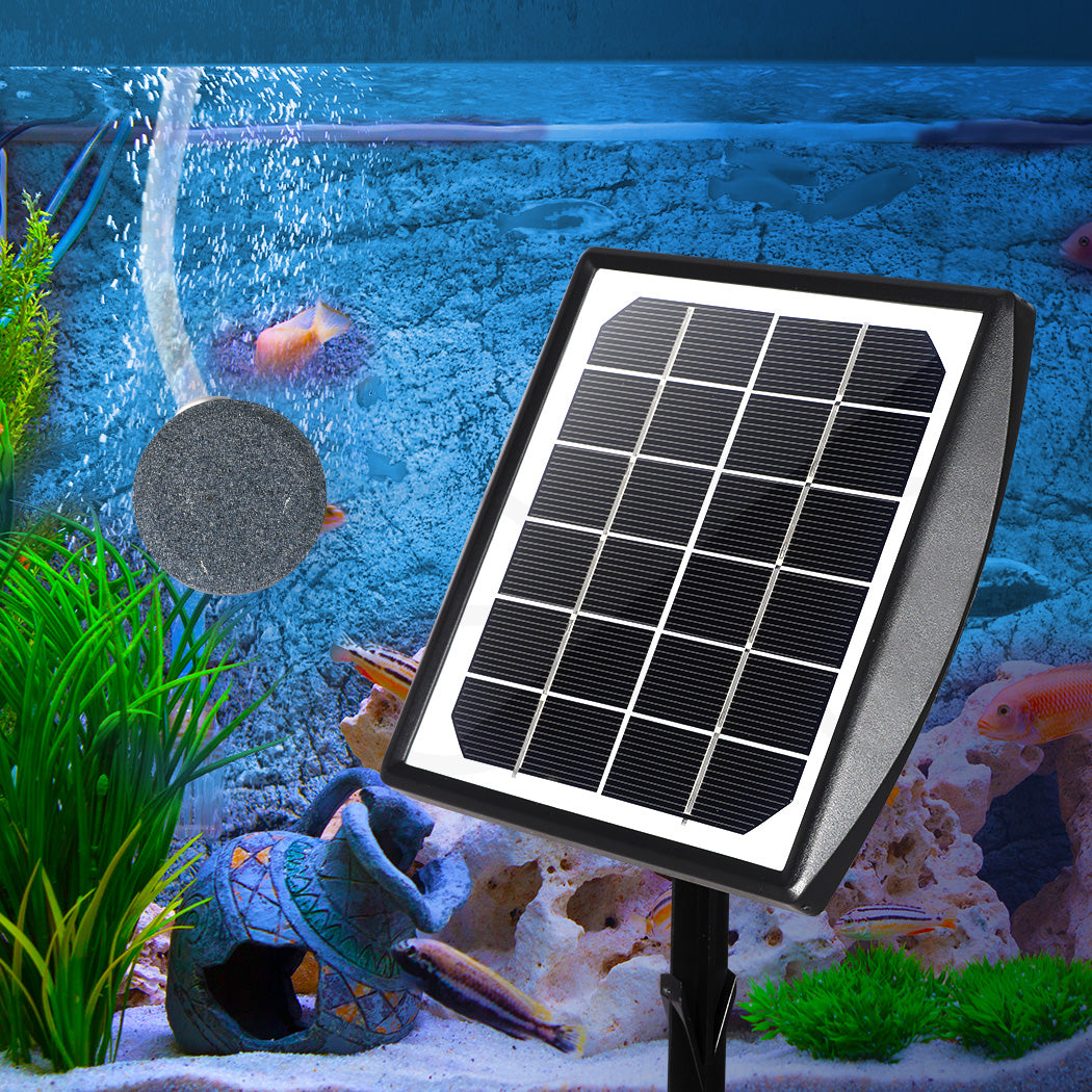 Stylish Solar Oxygenator Air Pump Powered